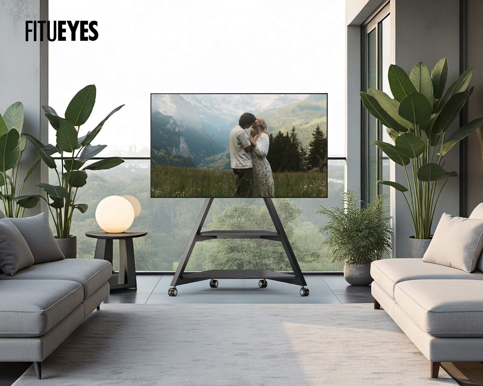 Support TV extérieur Eiffel série