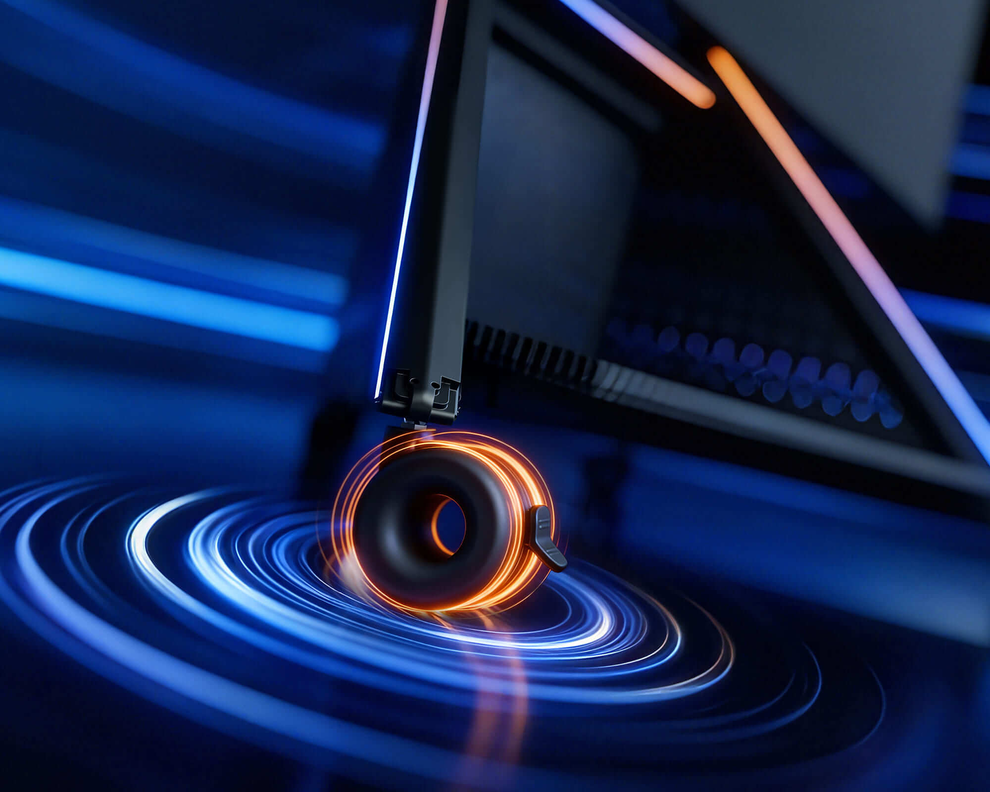 TV stand on wheels for flexible movement, mobile use for TV 32–65 inches