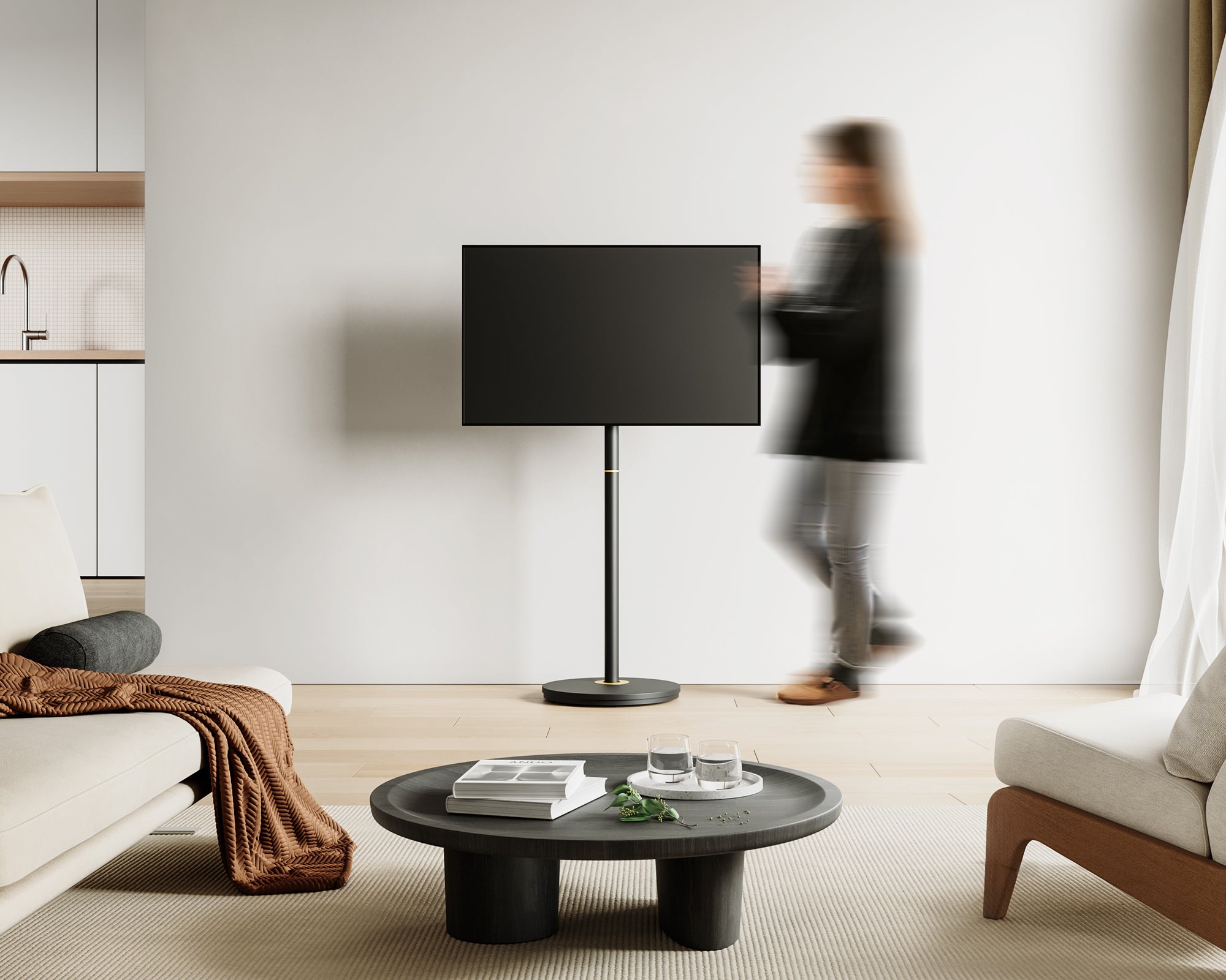 Master V2 FT48 TV-standaard met wielen