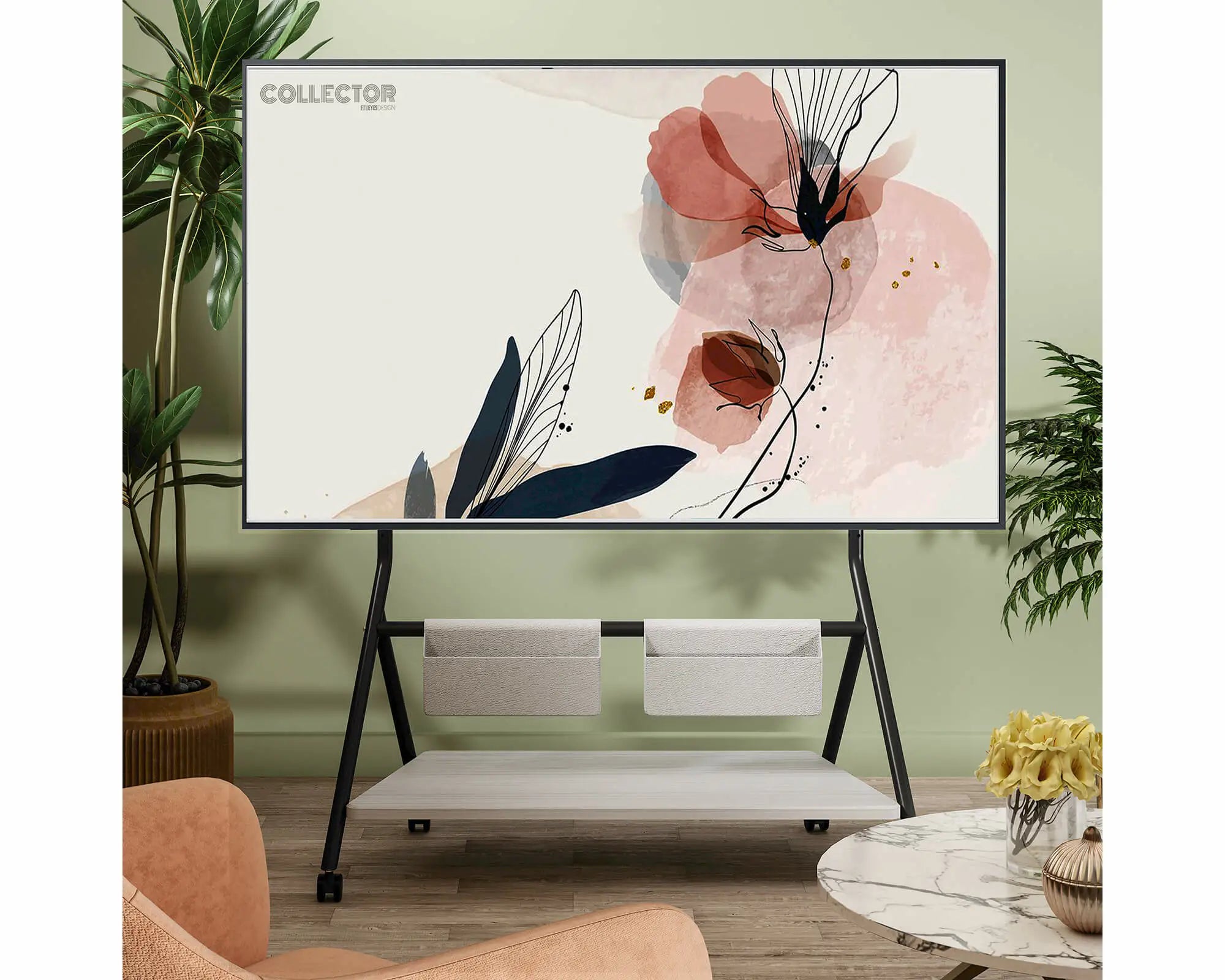 Collector TC88 TV-standaard met wielen