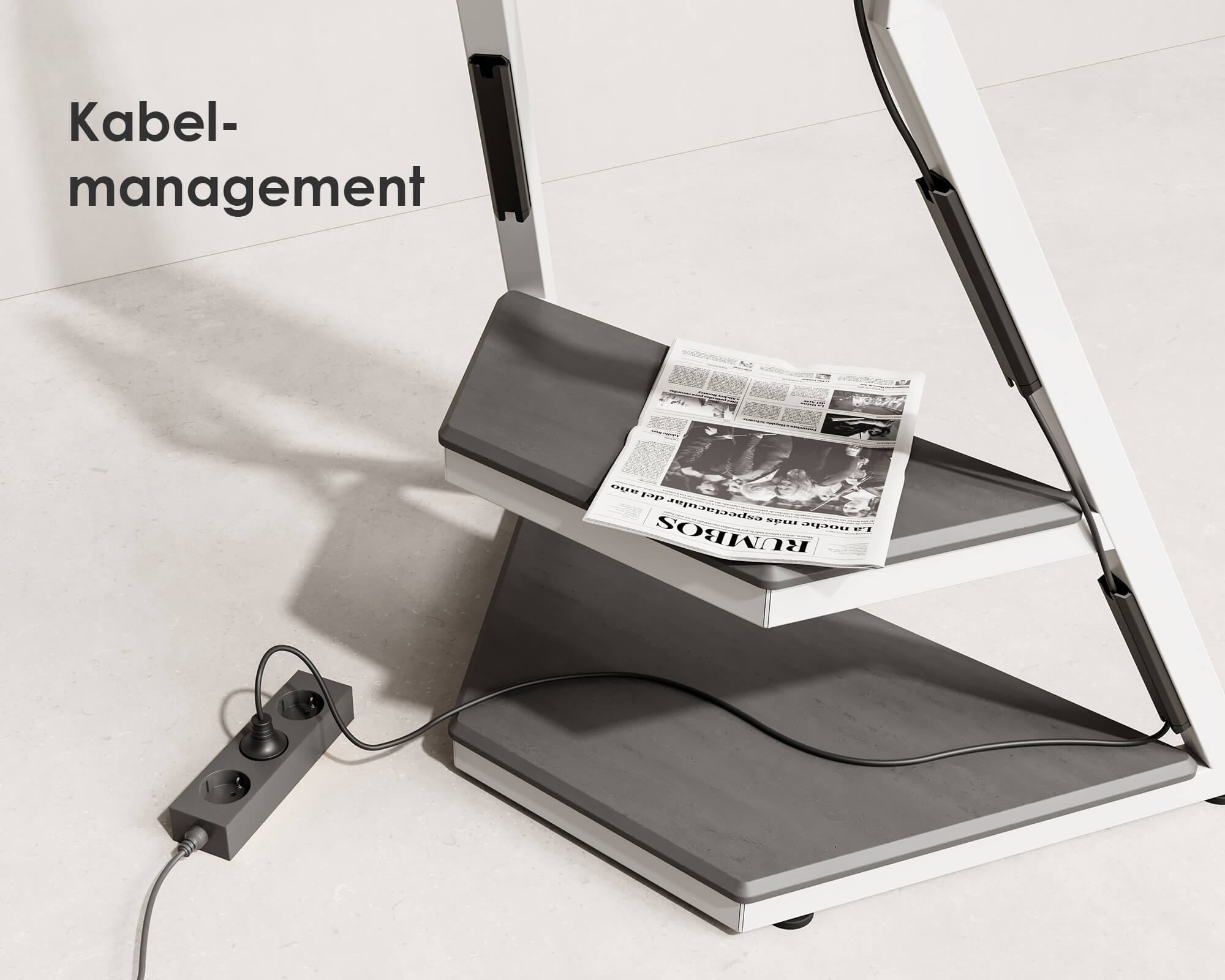 Eiffel FT65 Soporte para TV con Ruedas