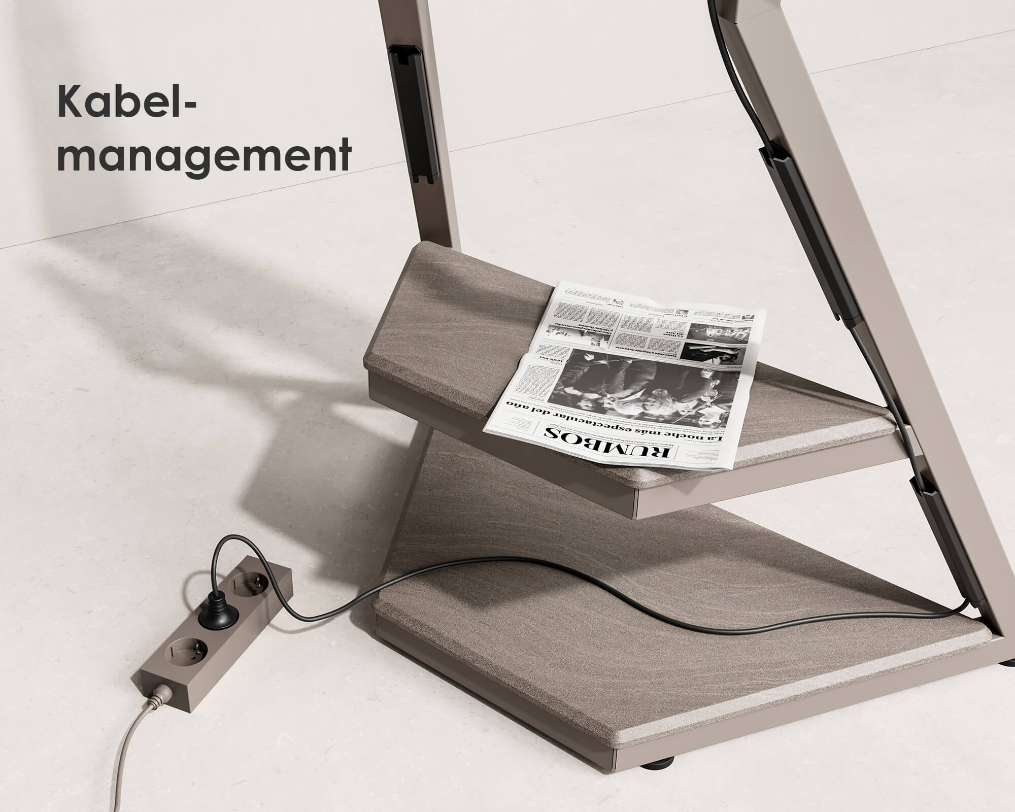 Eiffel FT65 Soporte para TV con Ruedas