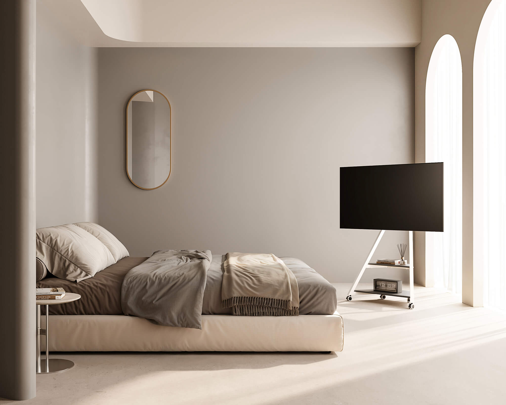 Eiffel FT65 Soporte para TV con Ruedas