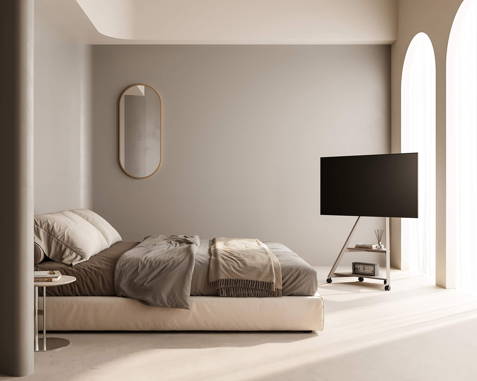 Eiffel FT65 Soporte para TV con Ruedas