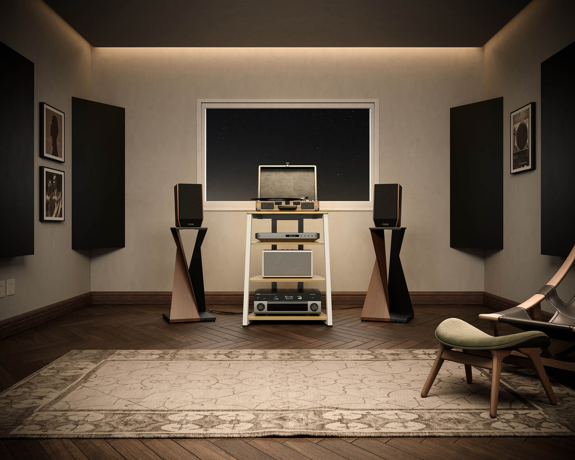 Eiffel AS07 HIFI Meubel