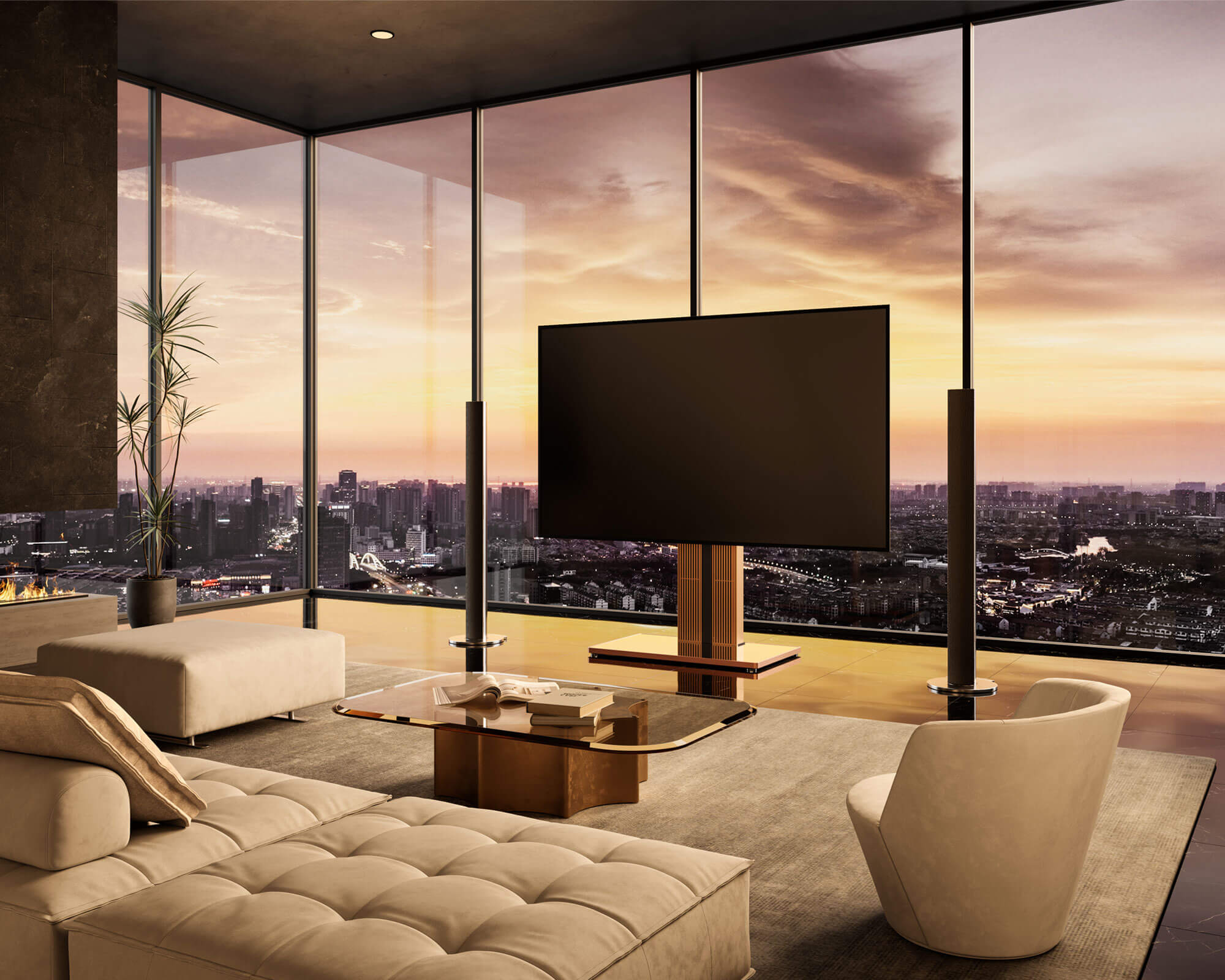 Cantor FT100 Supporto da terra per tv