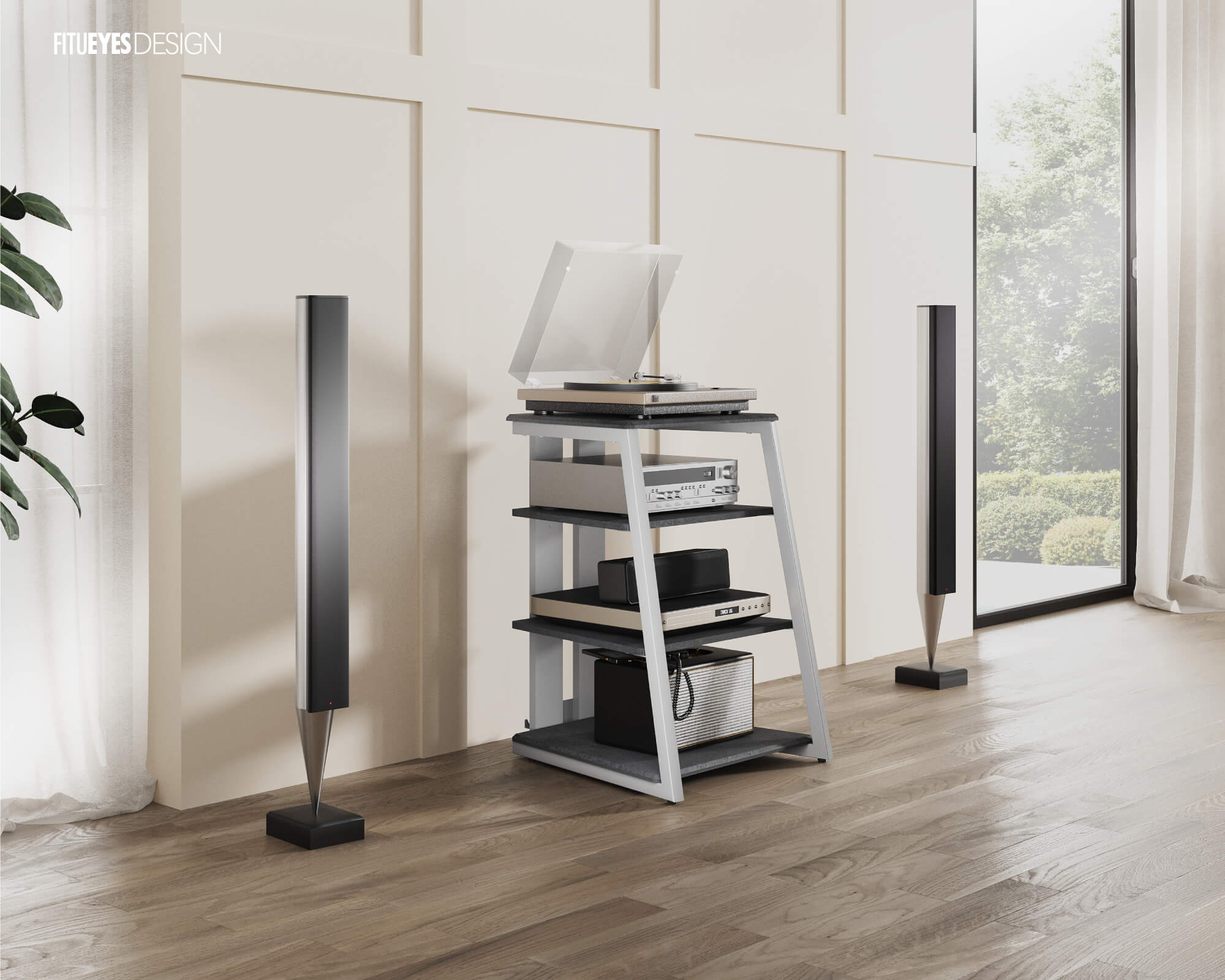 Eiffel AS07 HIFI Rack