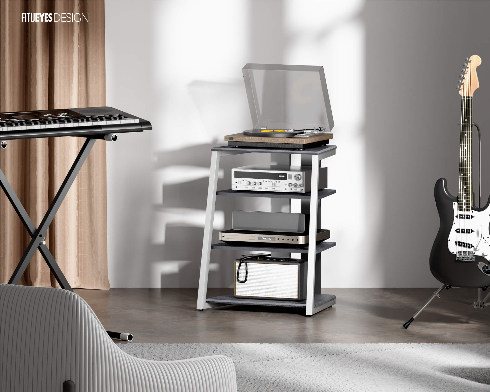 Eiffel AS07 HIFI Rack