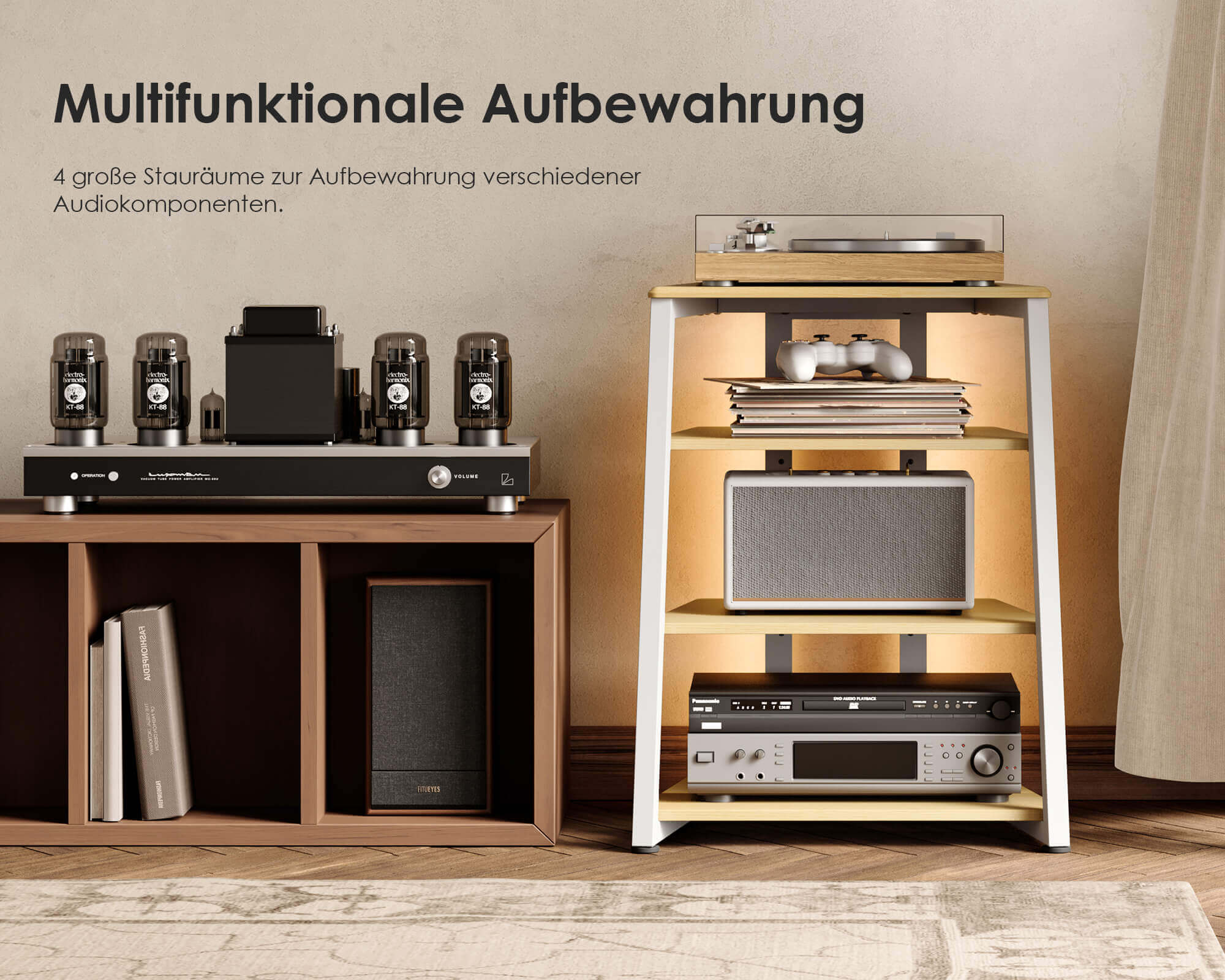 Eiffel V2 AS06 LED Meuble HIFI