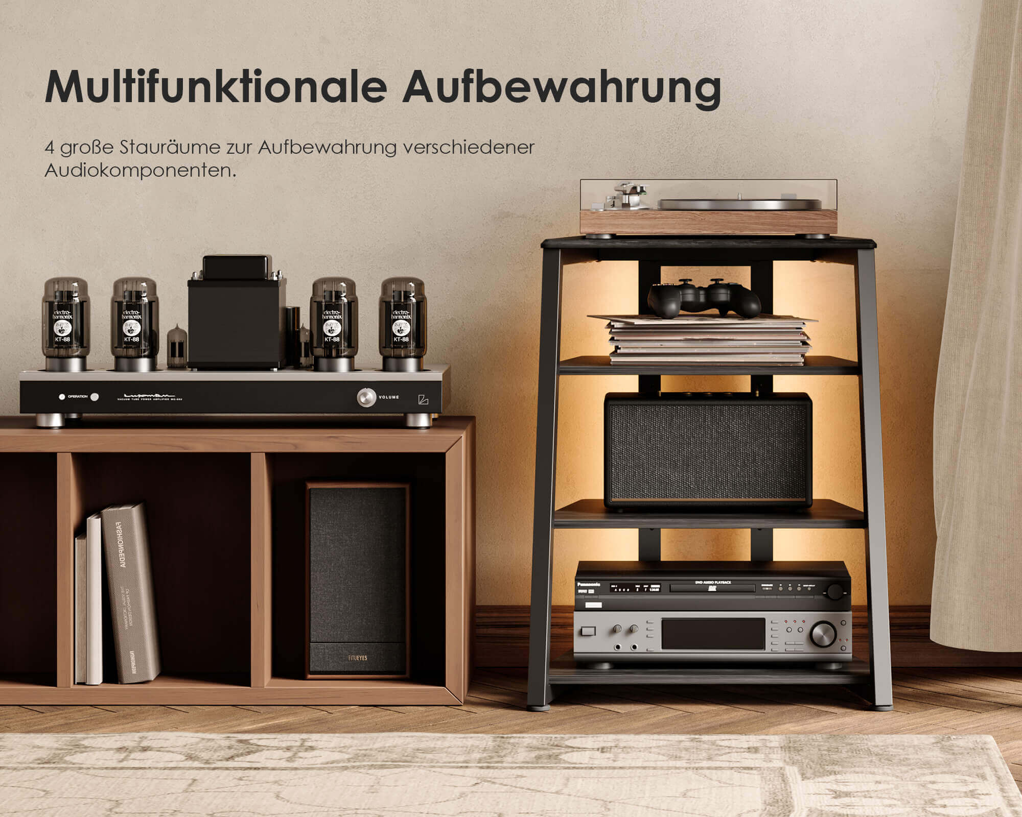 Eiffel V2 AS06 LED Meuble HIFI