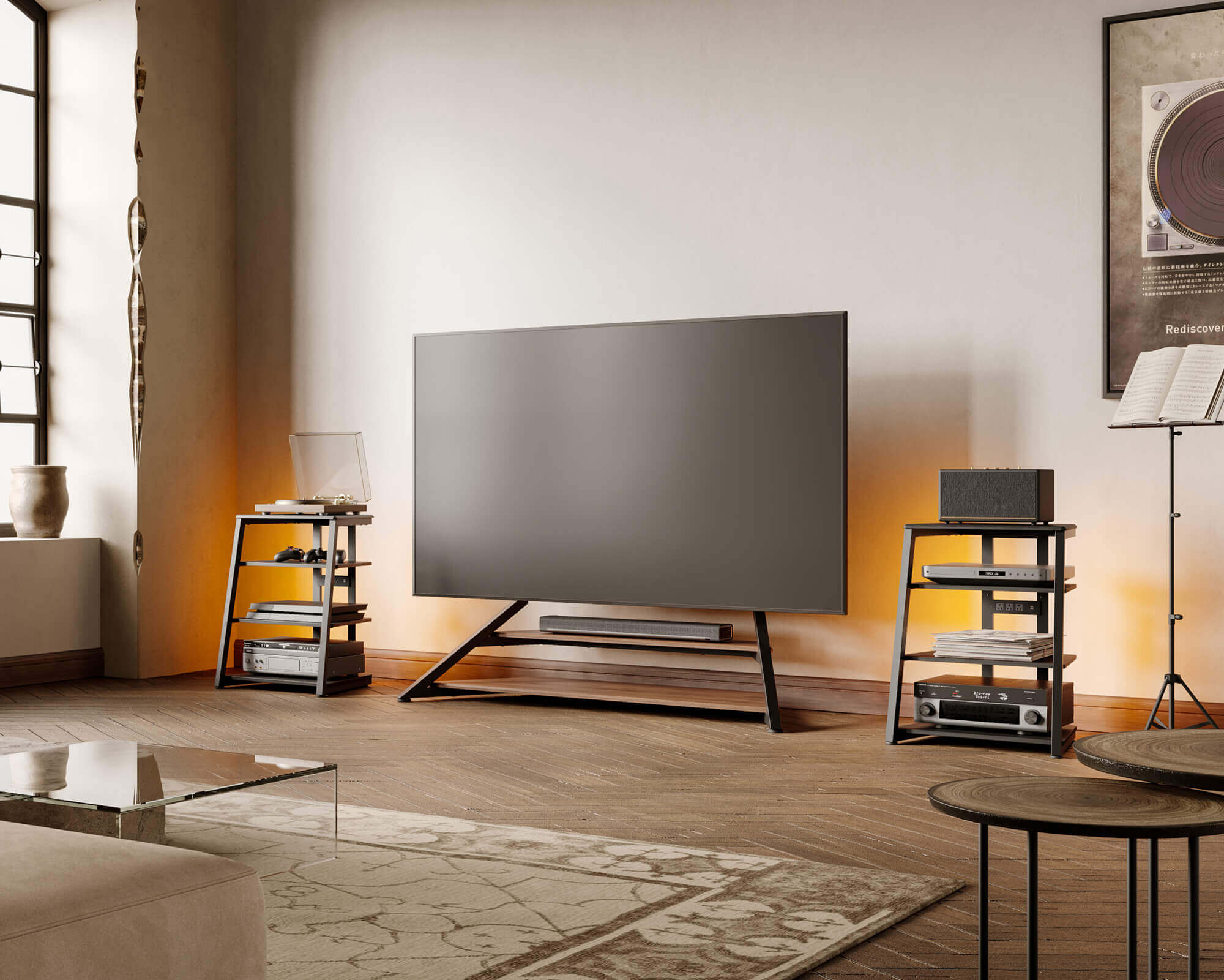 Eiffel V2 AS06 LED Meuble HIFI