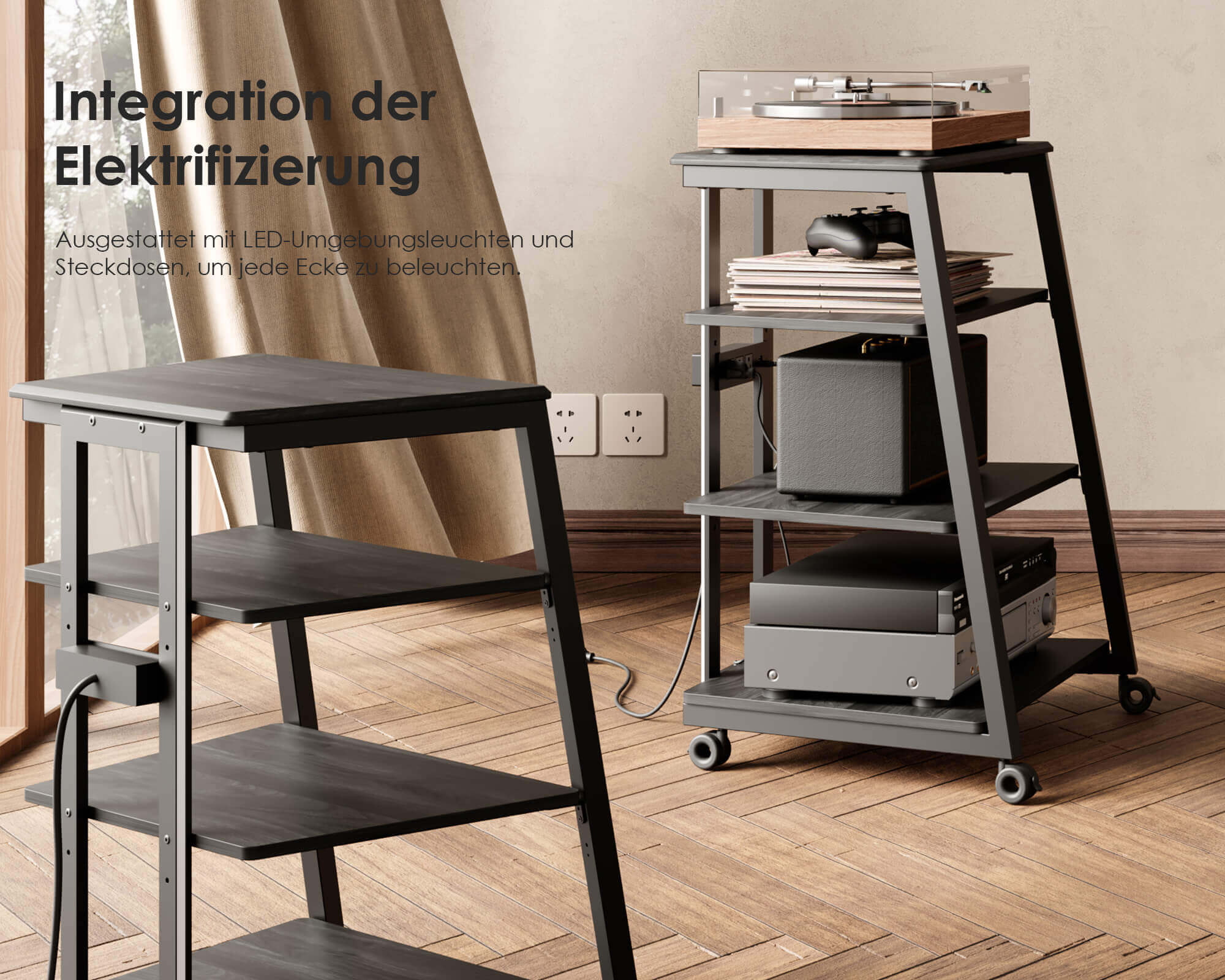 Eiffel V2 AS06 LED Meuble HIFI