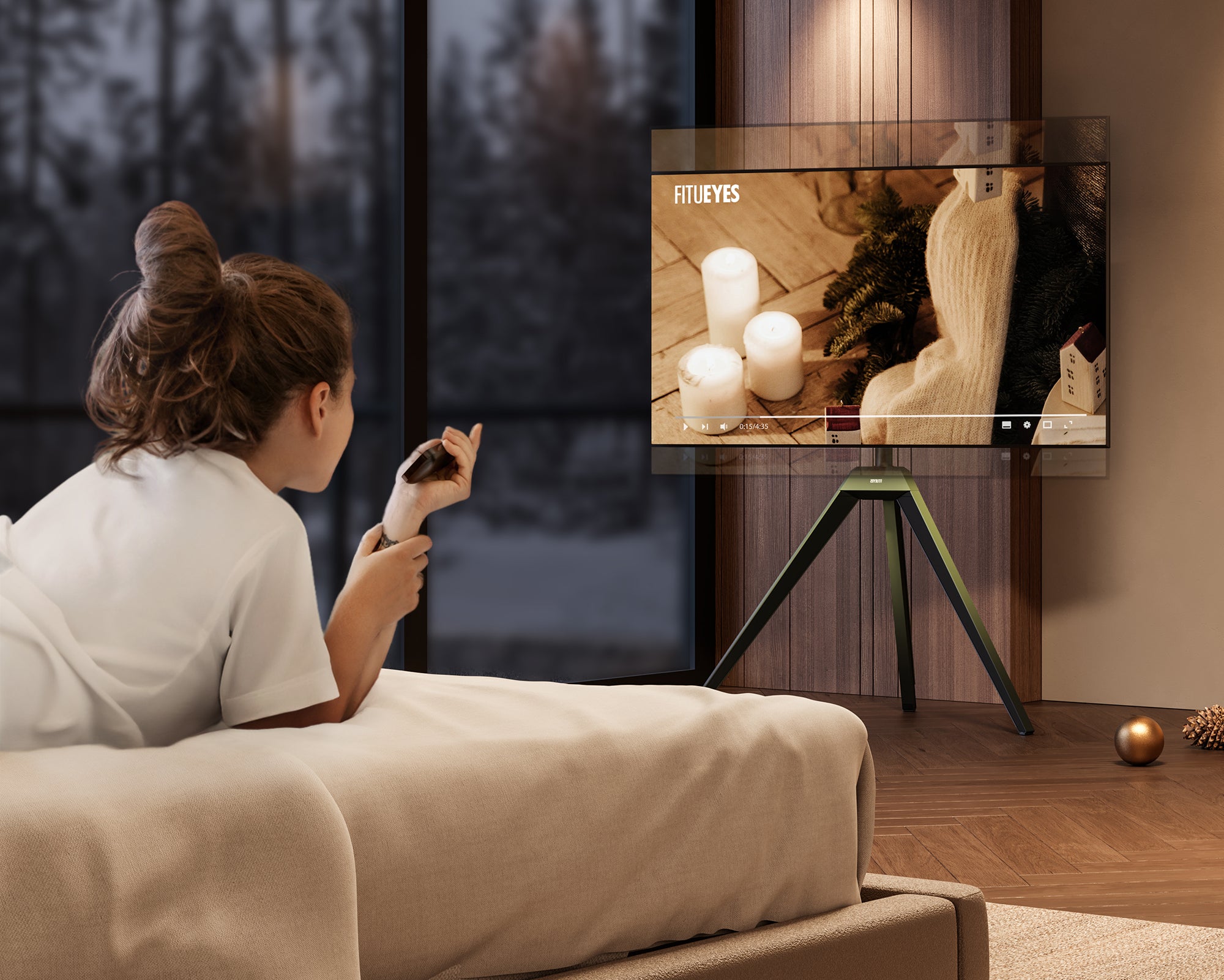 Picasso FT65 Support TV Édition spéciale Noël