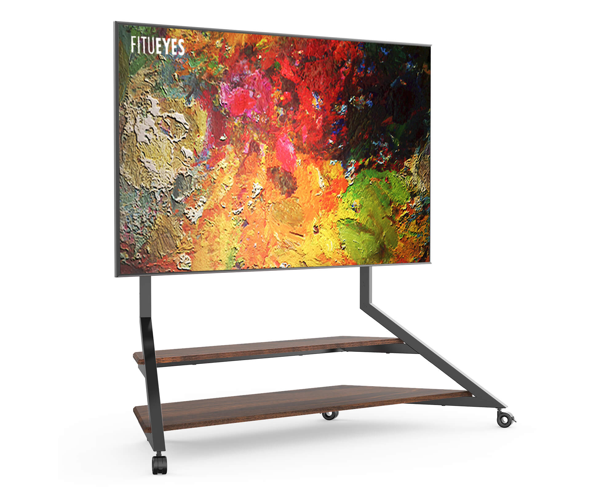 Eiffel V2 FT100 TV-Ständer mit Rollen