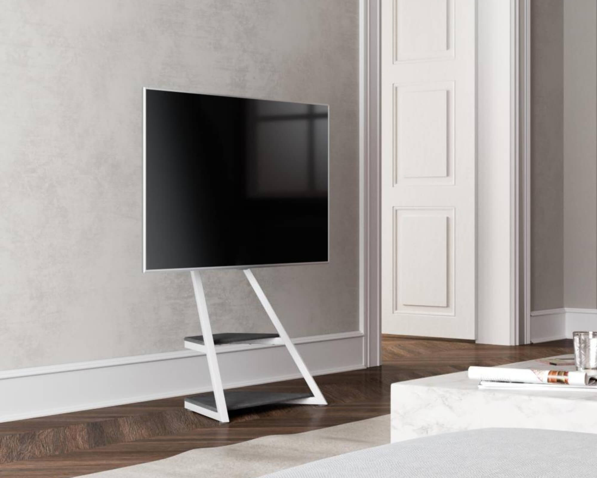 Eiffel TV-Standaard met Wielen