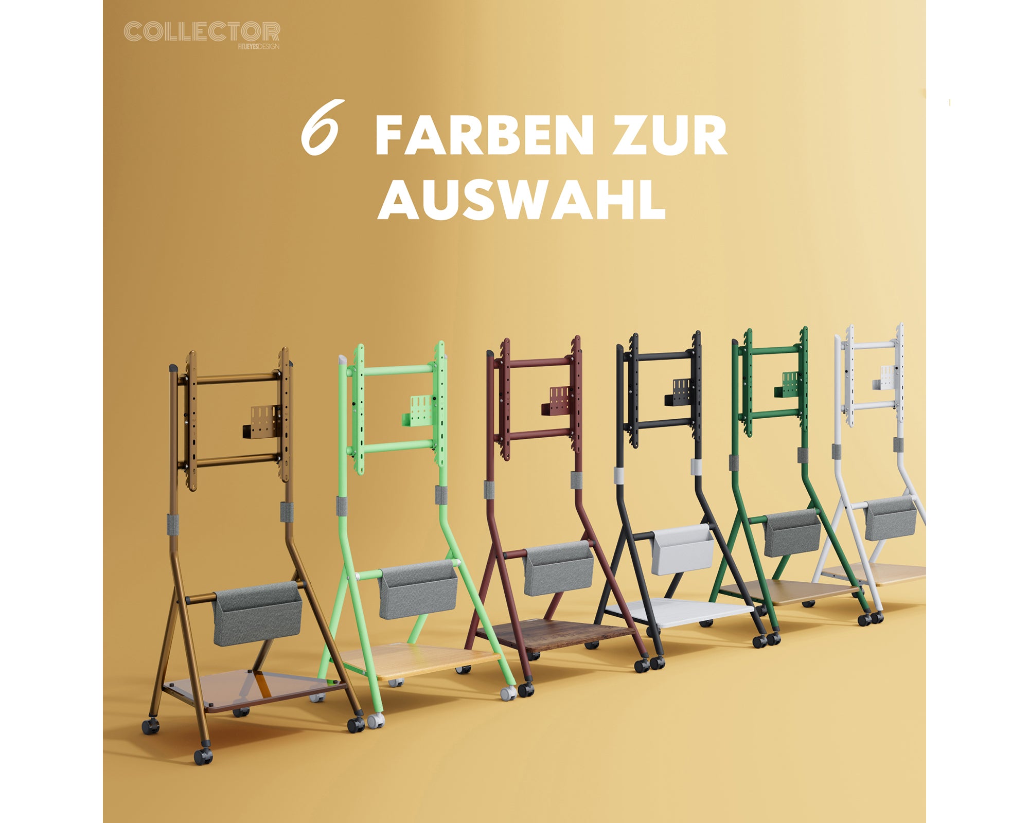 Collector TC65 Soporte para TV con Ruedas