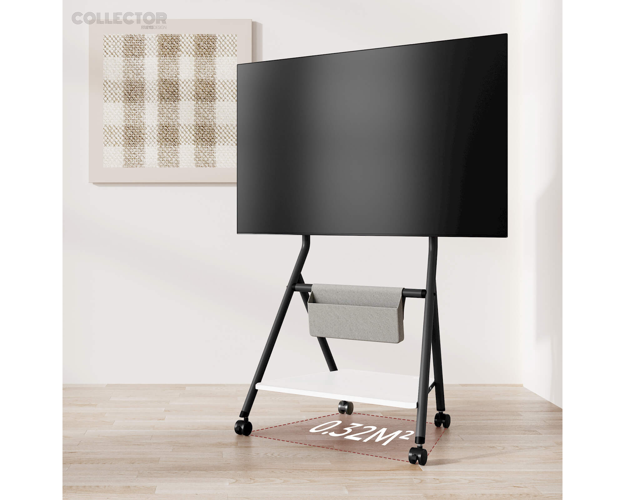 Collector TC65 Soporte para TV con Ruedas