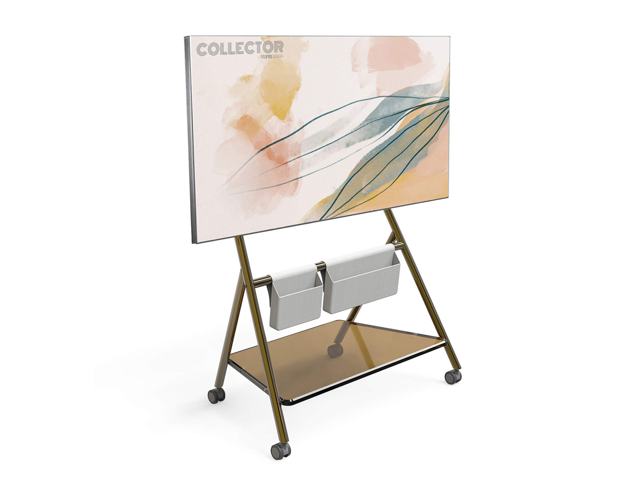 Collector TC78 Floor TV Stand with Wheels