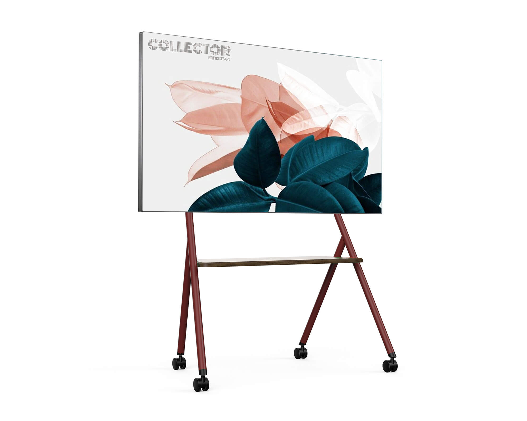 Collector TC78 Floor TV Stand with Wheels