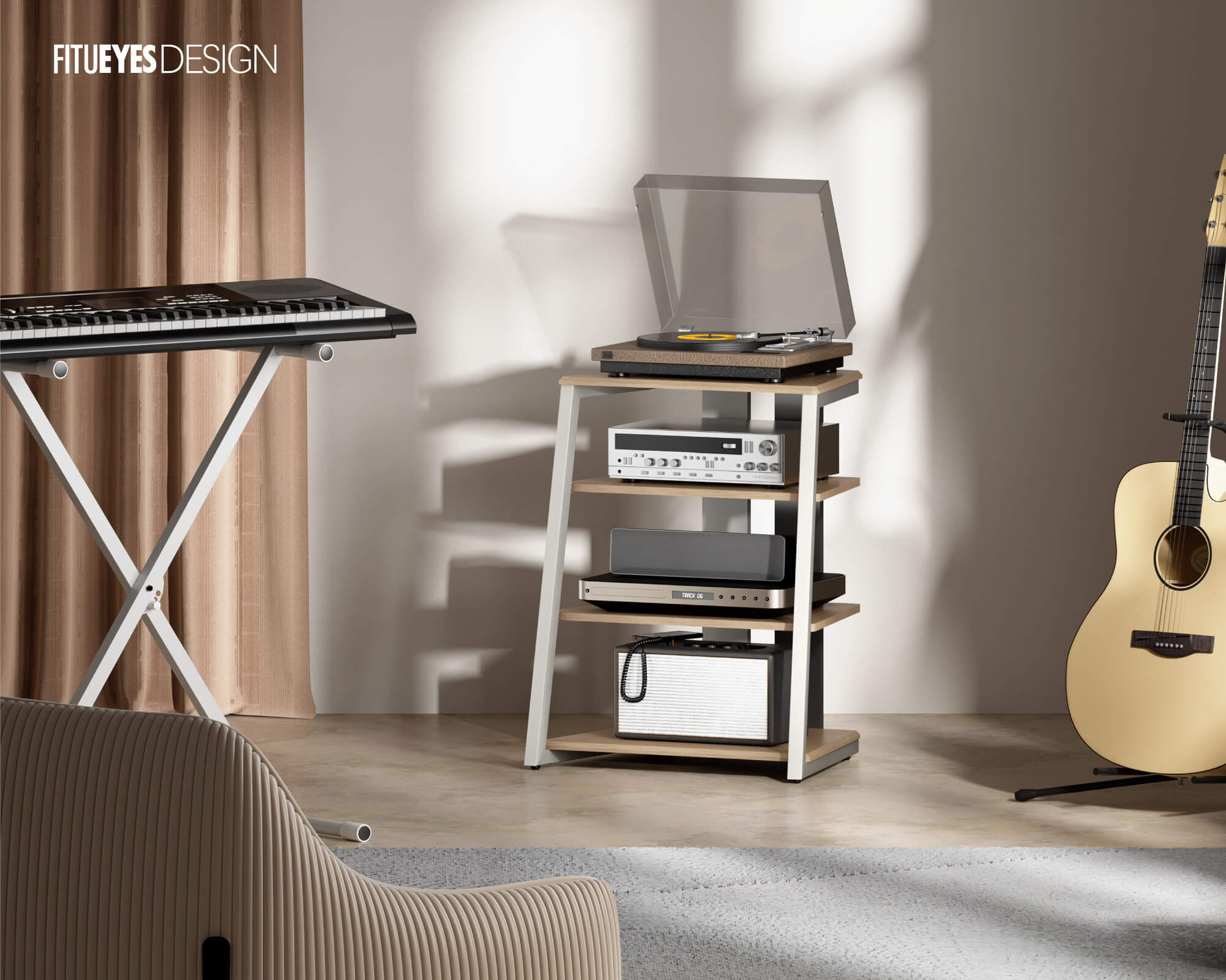 Eiffel AS07 HIFI Rack