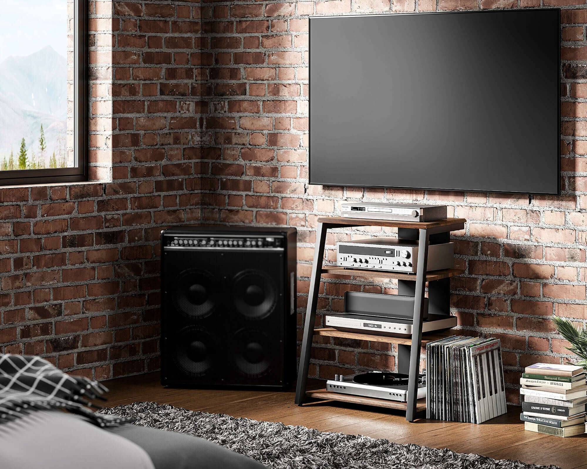 Eiffel AS07 HIFI Rack