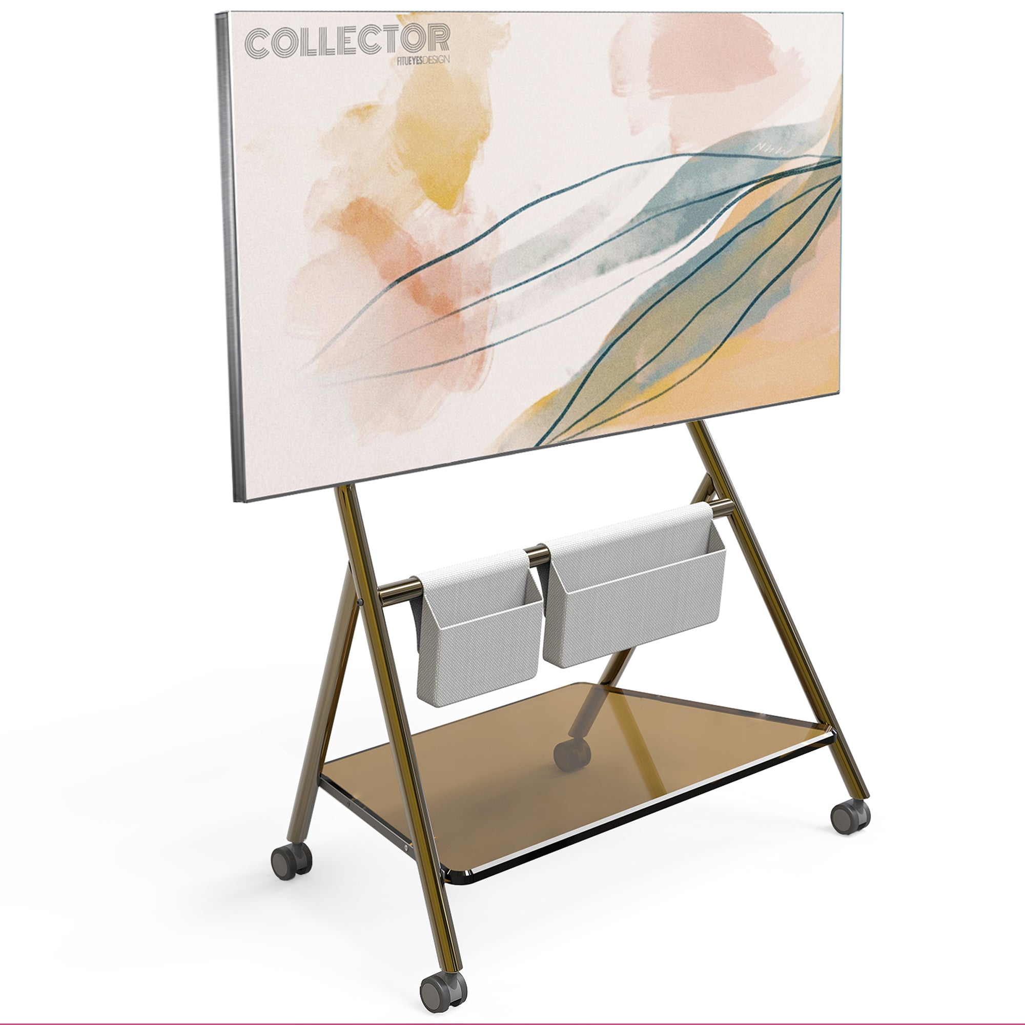 Collector TC78 Floor TV Stand with Wheels