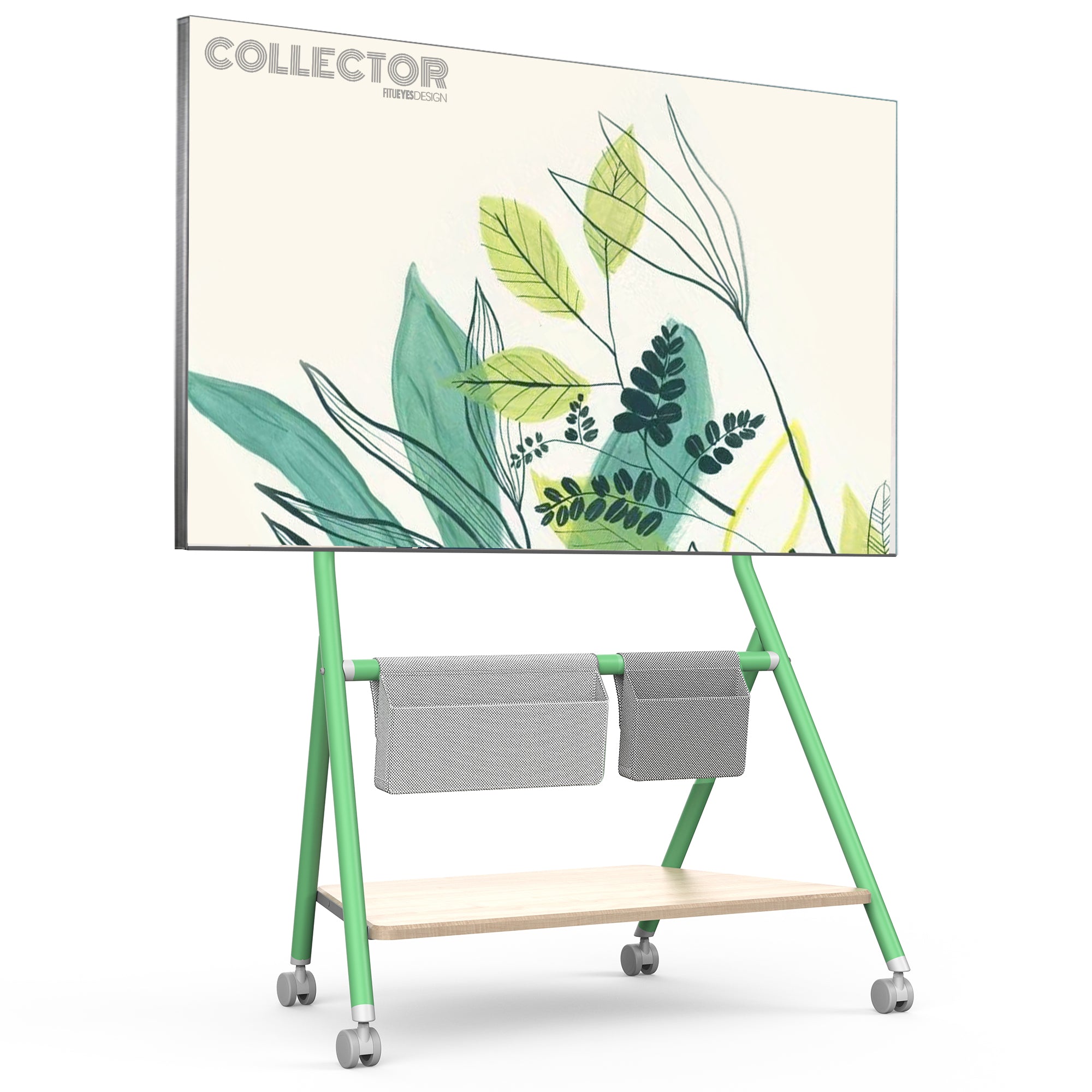 Collector TC78 Floor TV Stand with Wheels