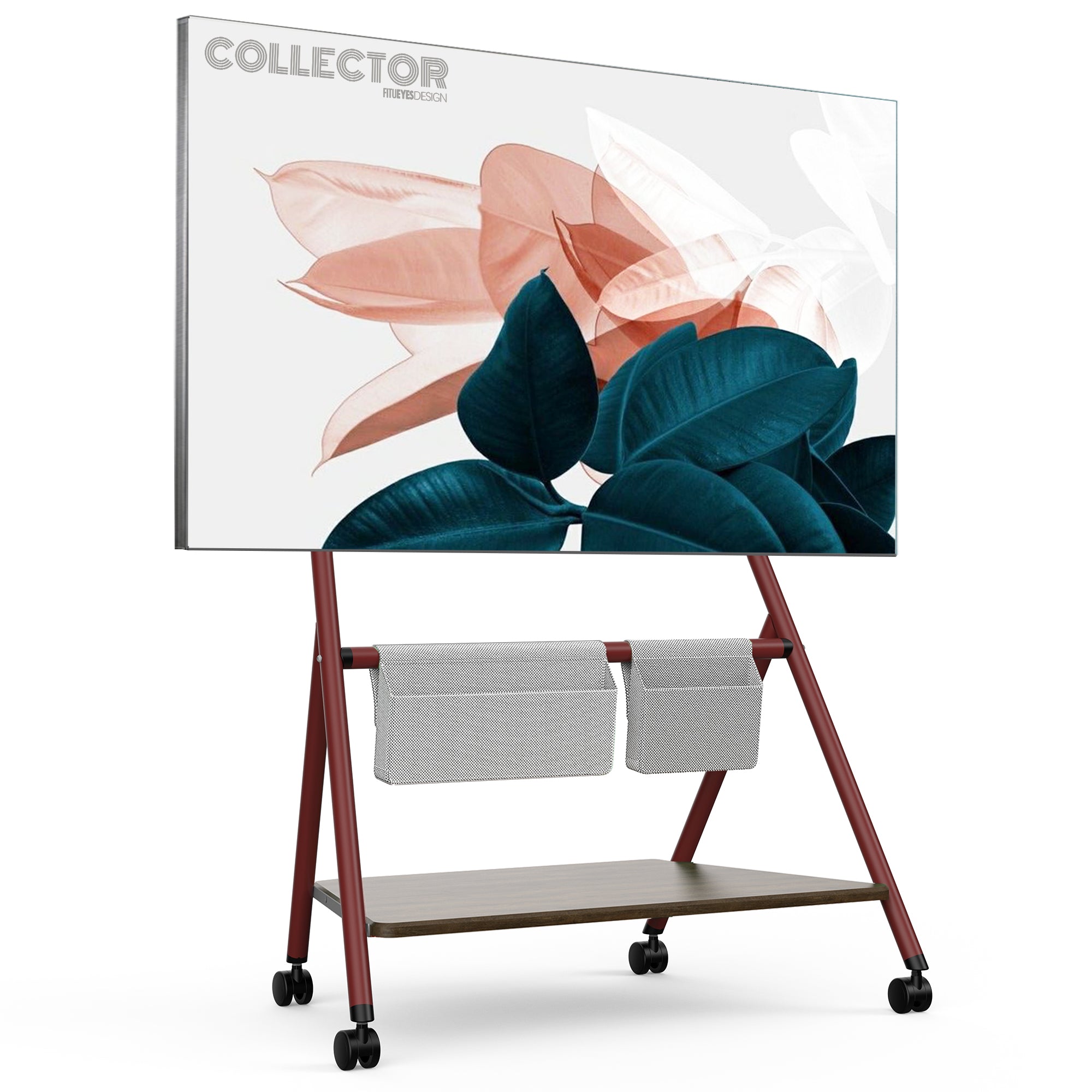 Collector TC78 Floor TV Stand with Wheels