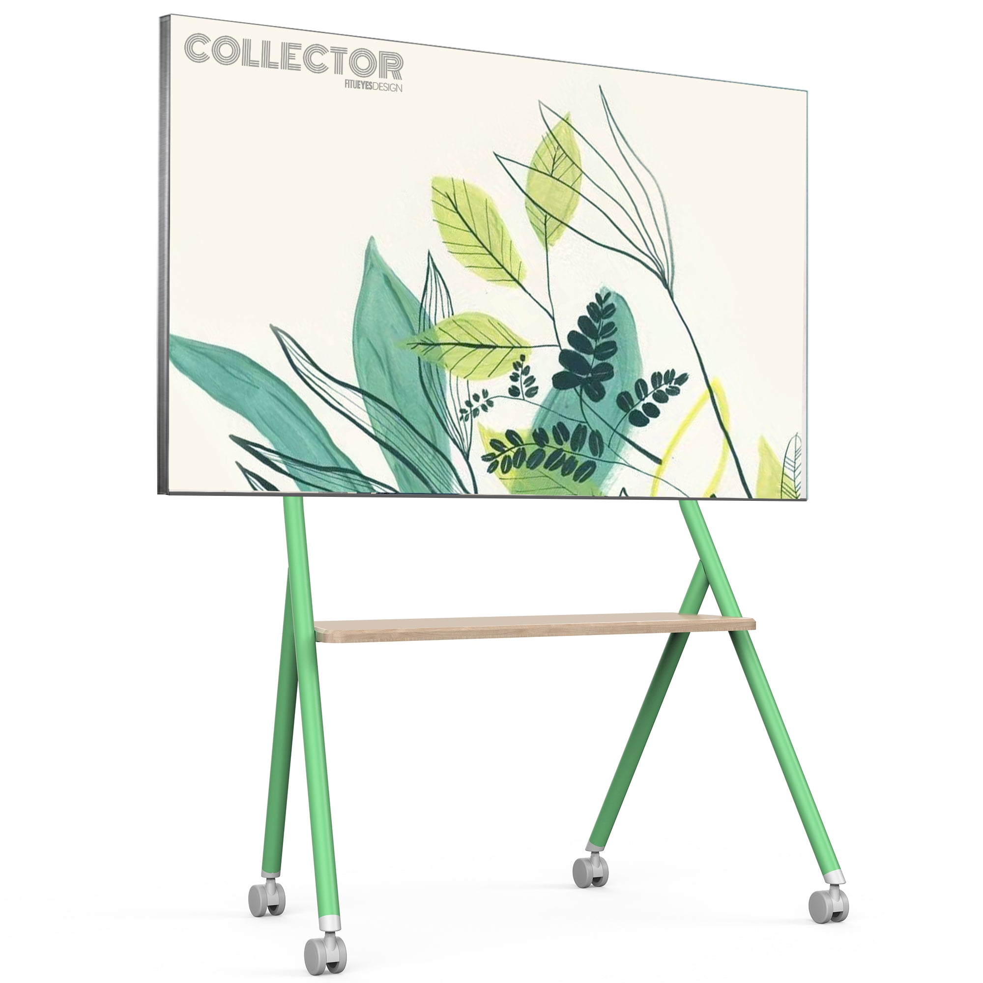 Collector TC78 Floor TV Stand with Wheels