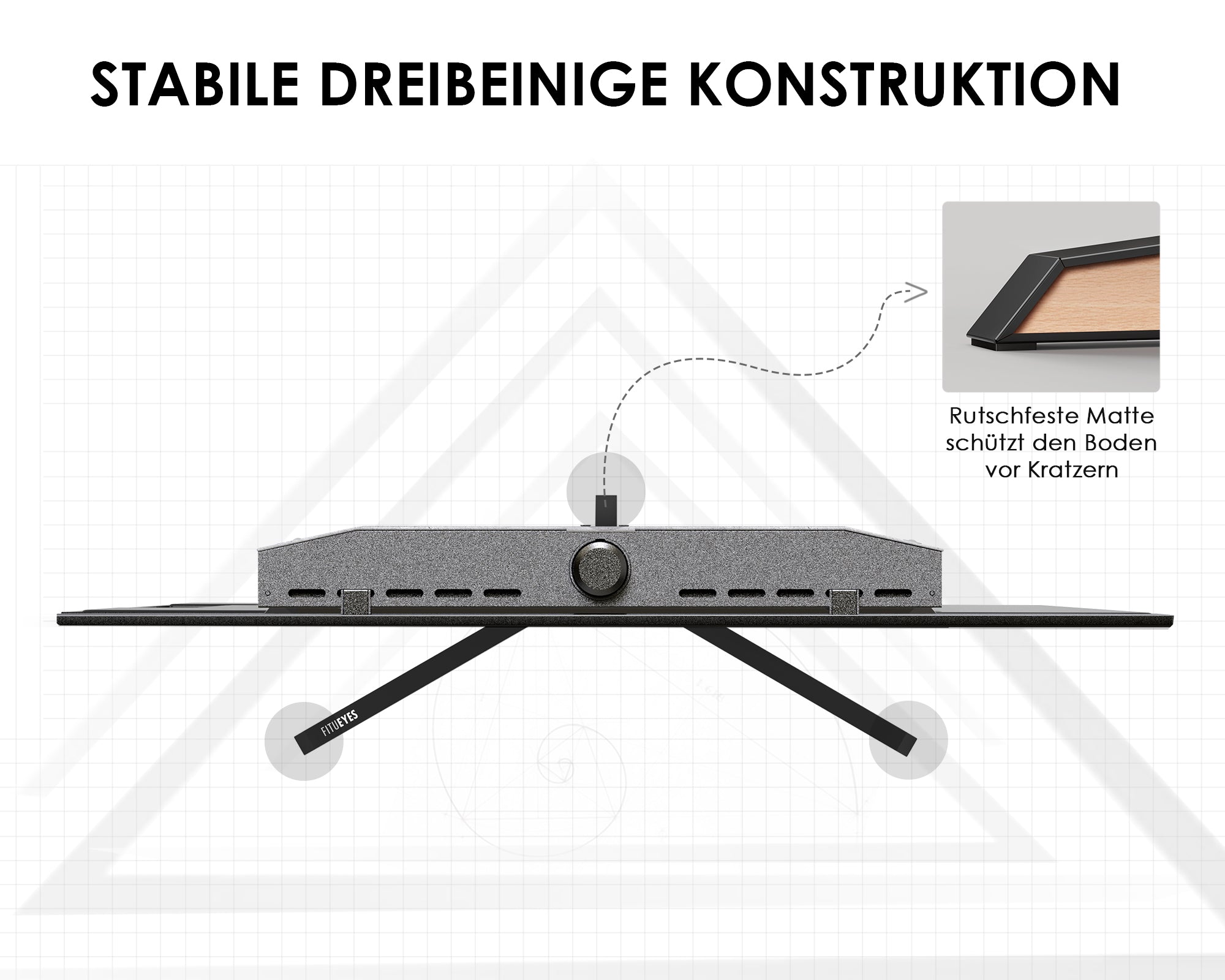 Picasso TT78 Tabletop TV Stand