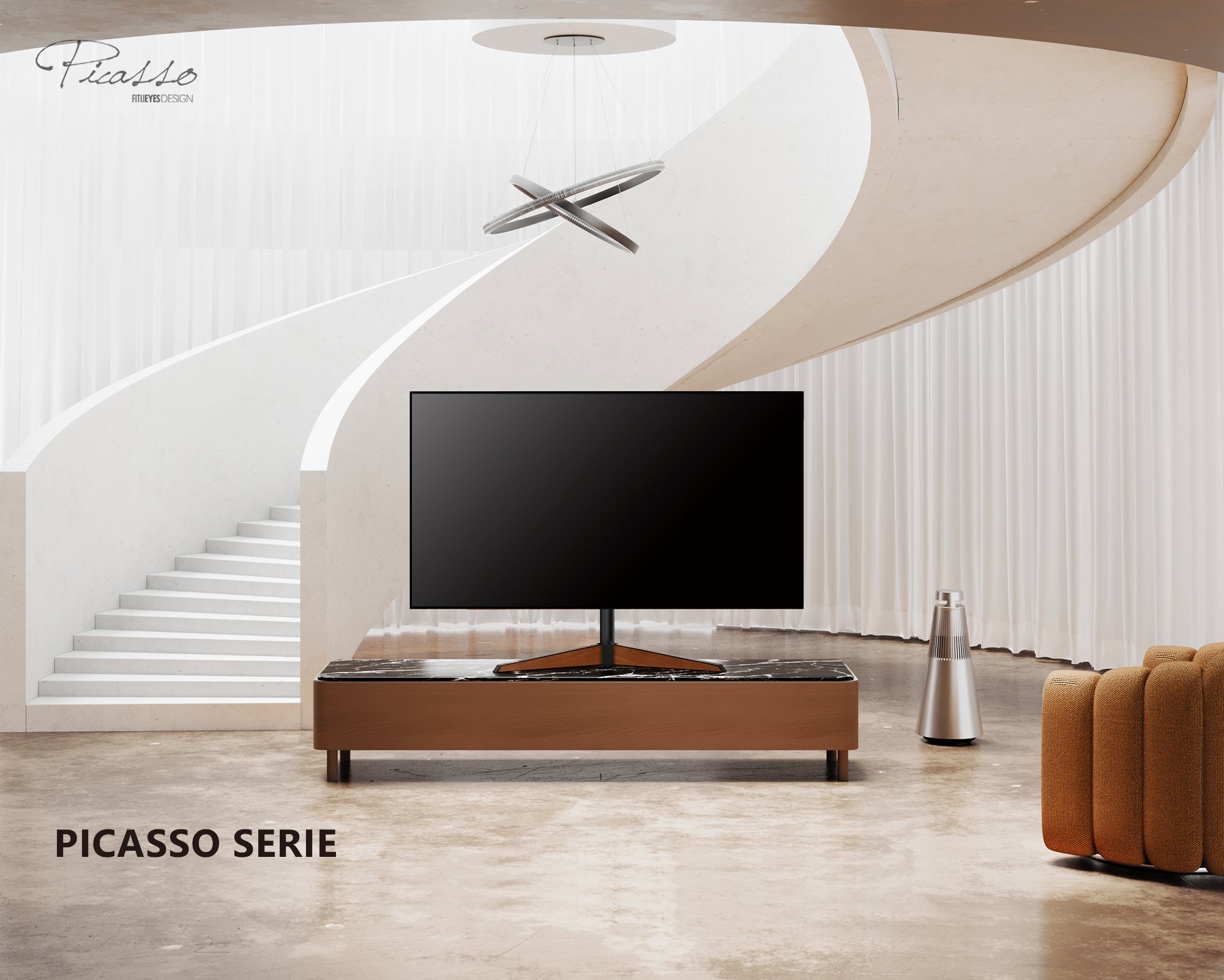 Picasso TT78 Tabletop TV Stand