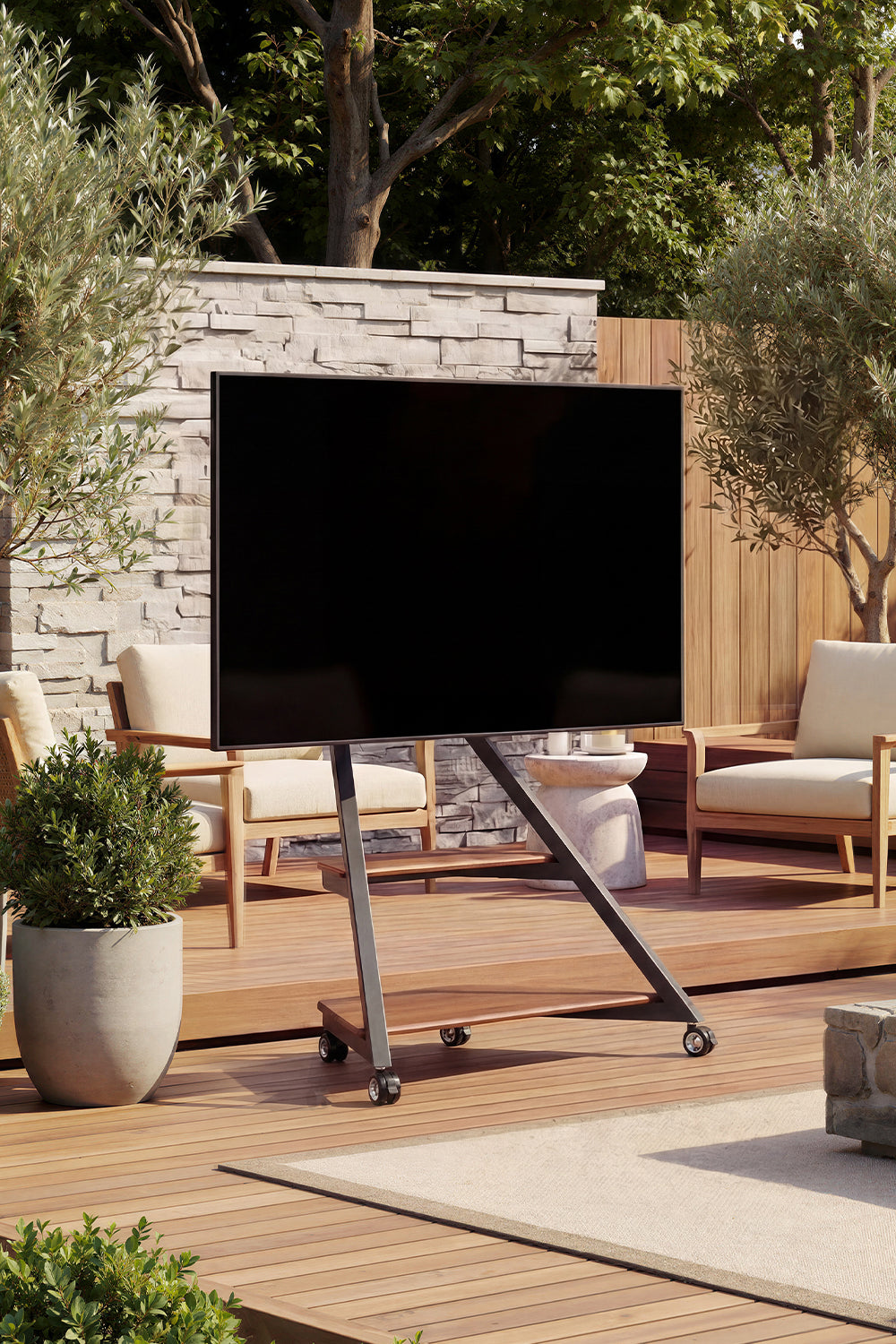 Eiffel tragbarer Outdoor-TV-Ständer FITUEYES
