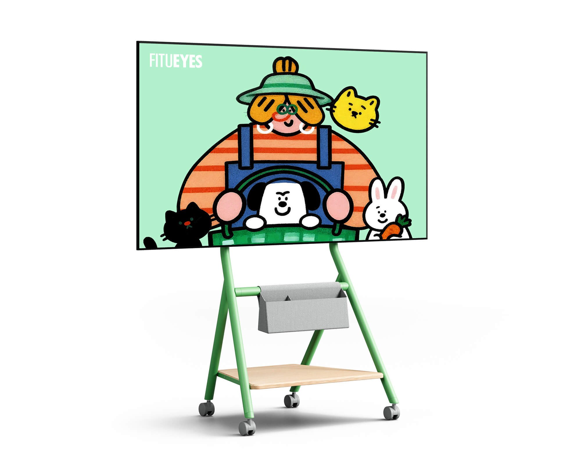 Collector TC65 Soporte para TV con Ruedas