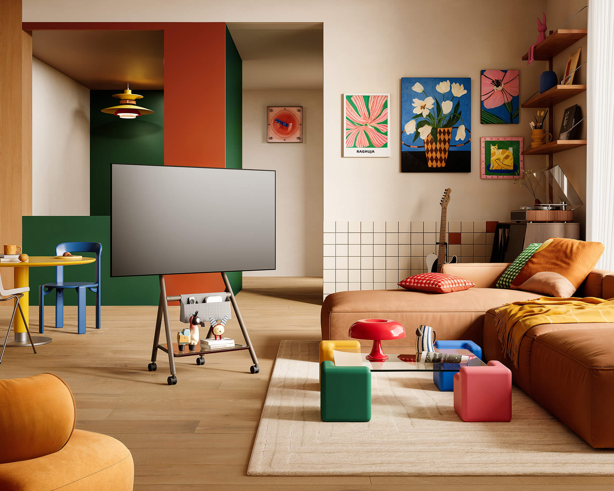 Collector TC65 Soporte para TV con Ruedas