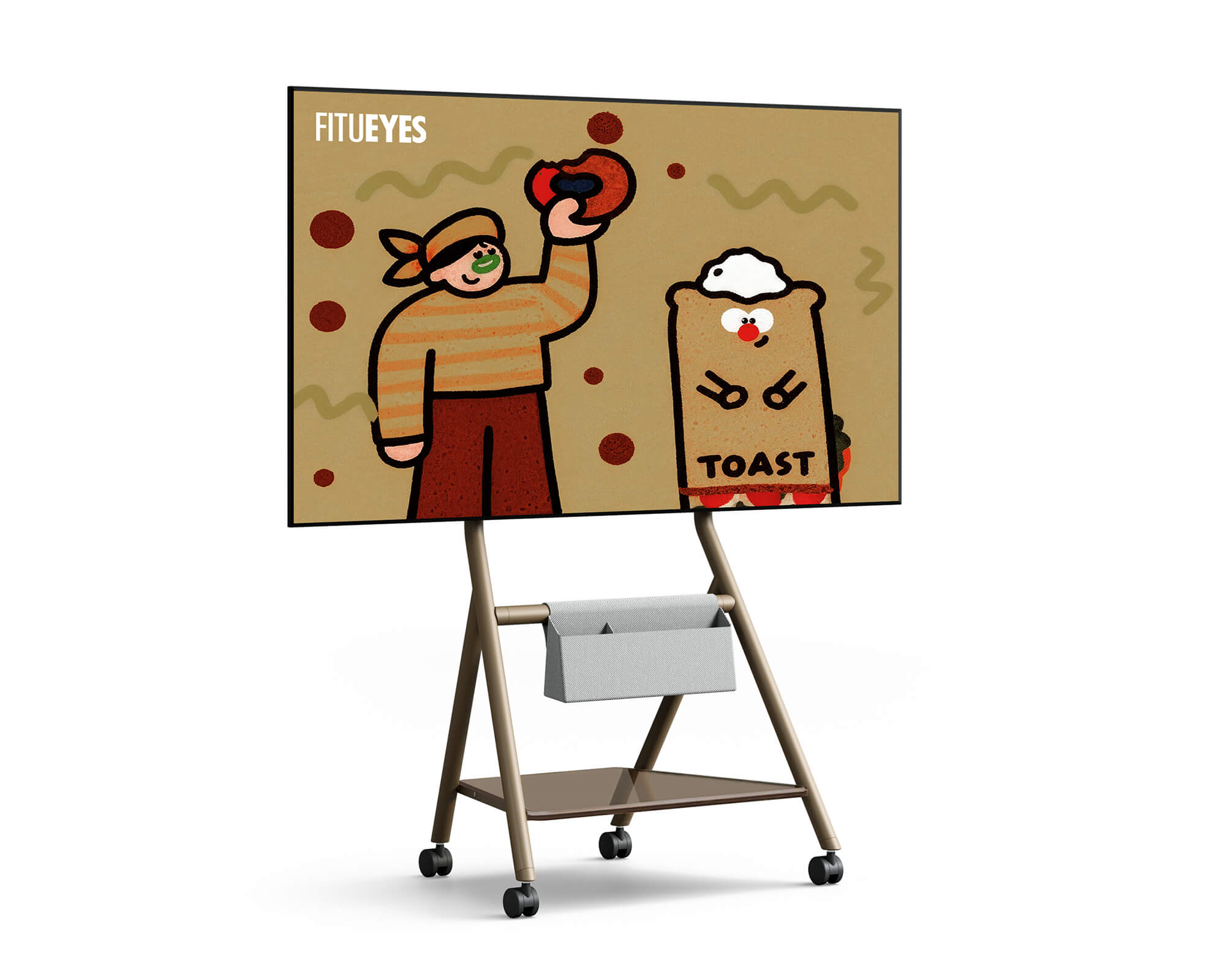 Collector TC65 Soporte para TV con Ruedas