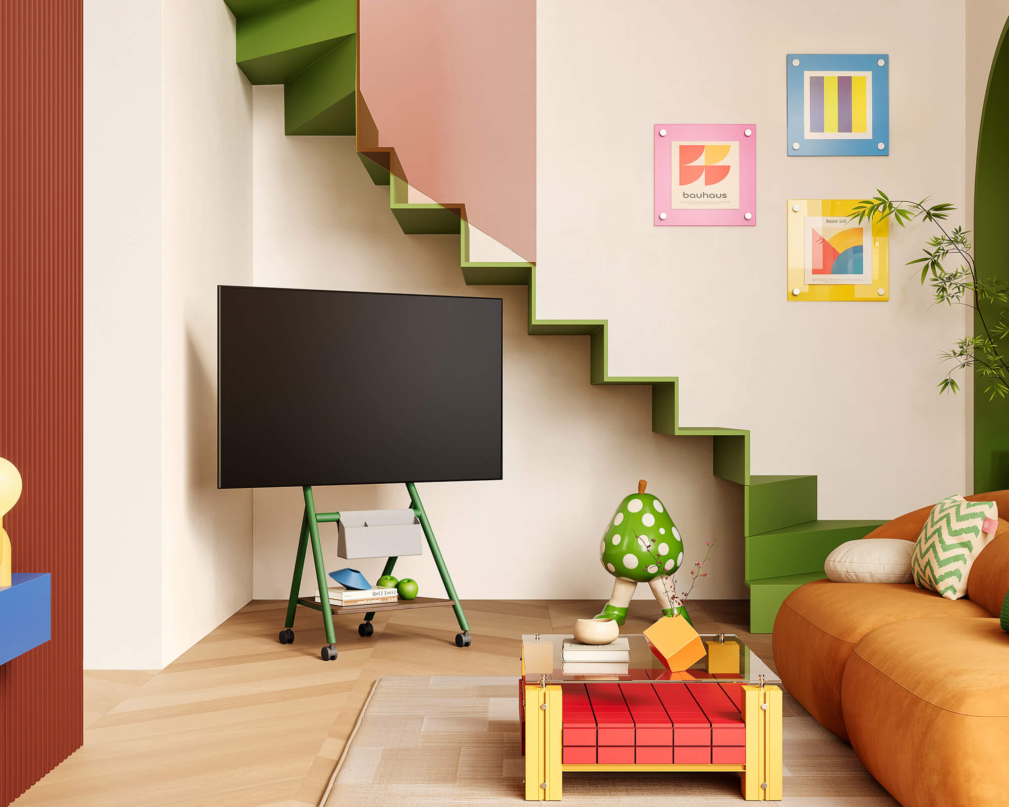 Collector TC65 Soporte para TV con Ruedas