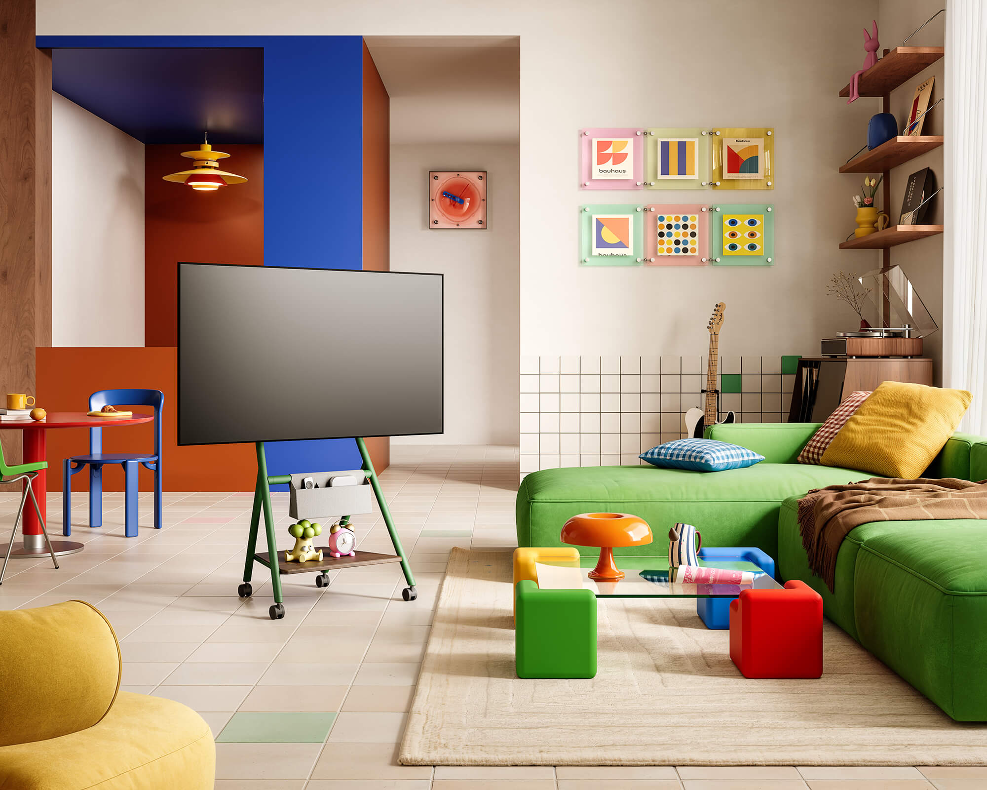 Collector TC65 Soporte para TV con Ruedas