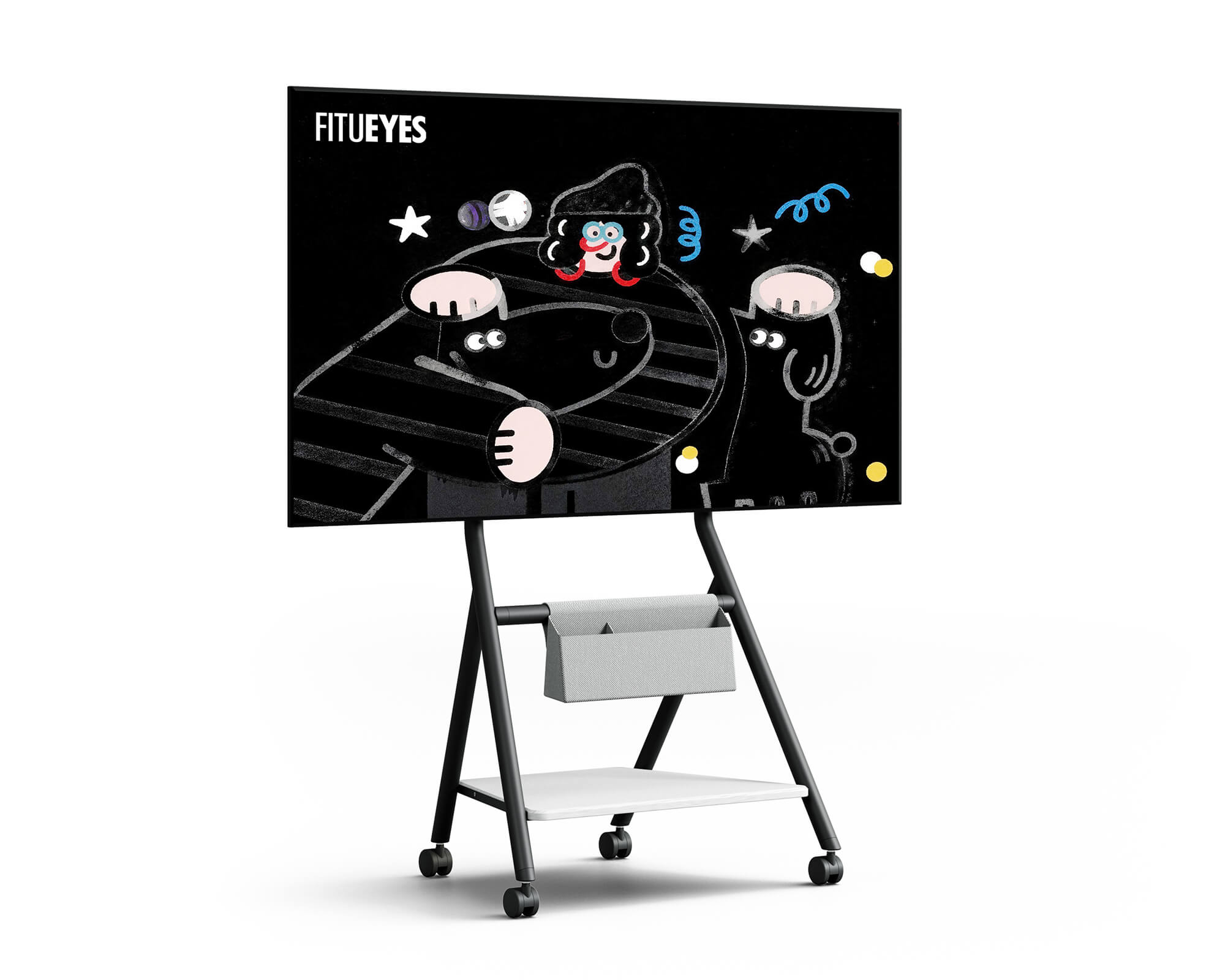 Collector TC65 Soporte para TV con Ruedas