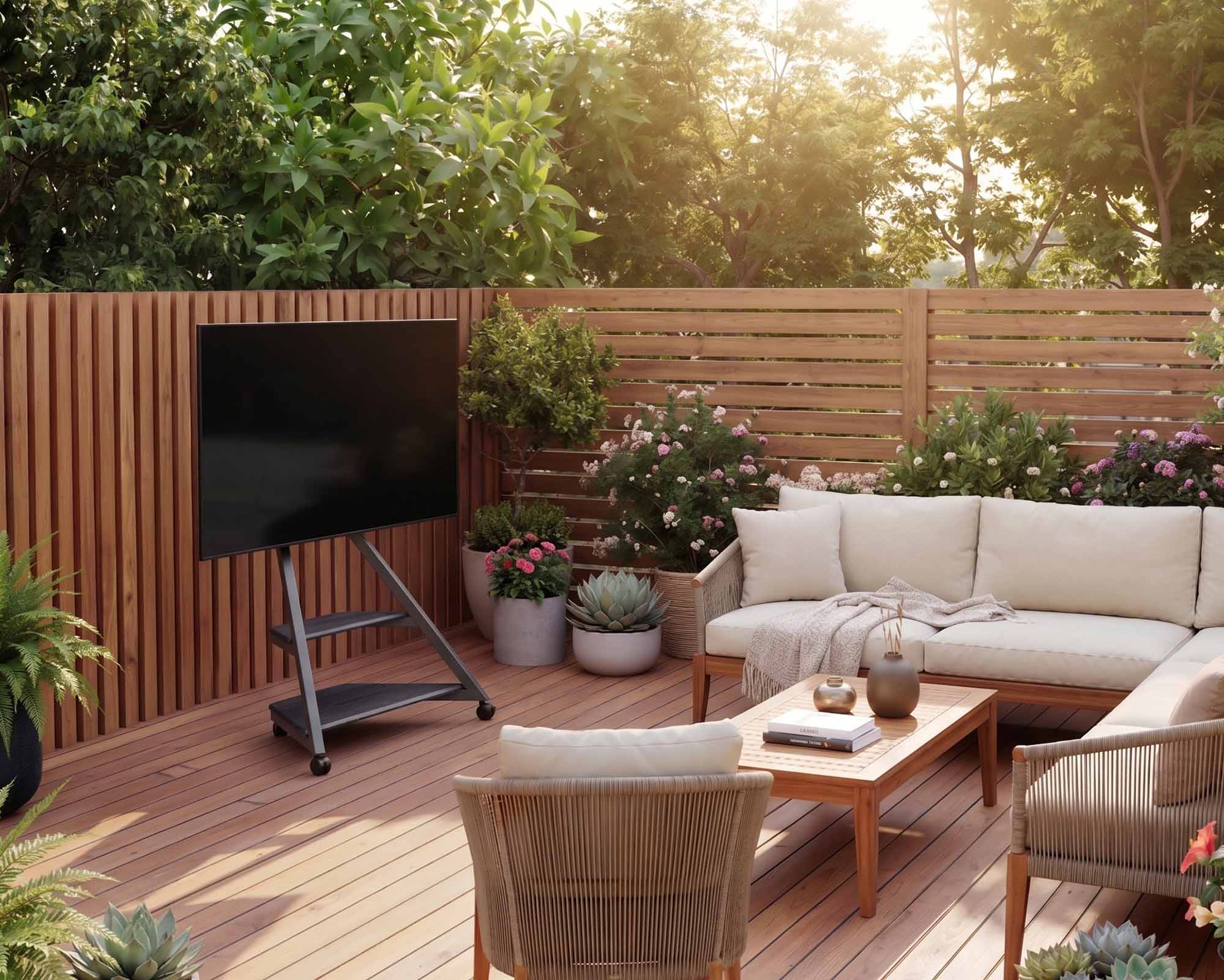 Support TV extérieur Eiffel série 