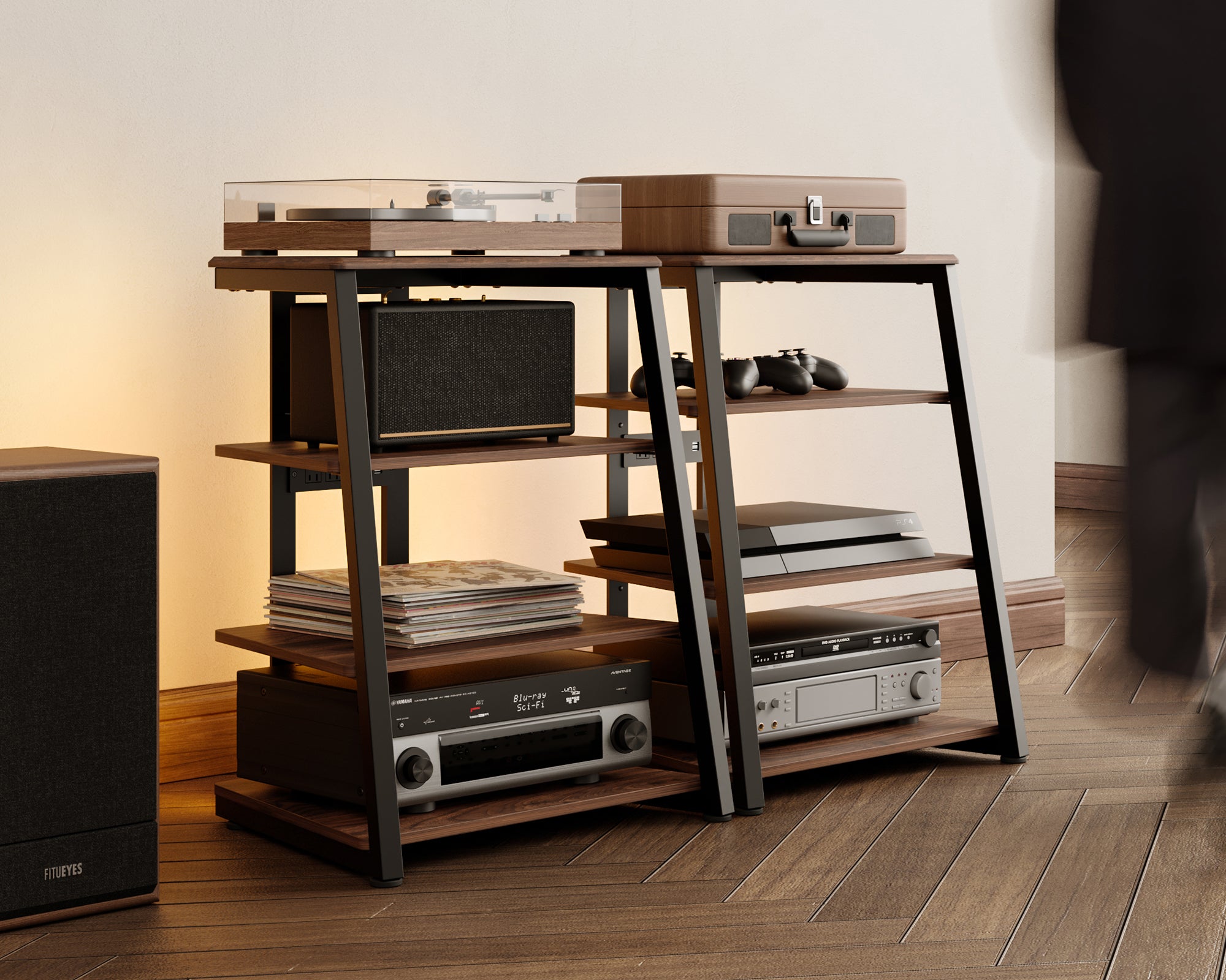 Eiffel V2 AS07<br> LED HIFI Rack