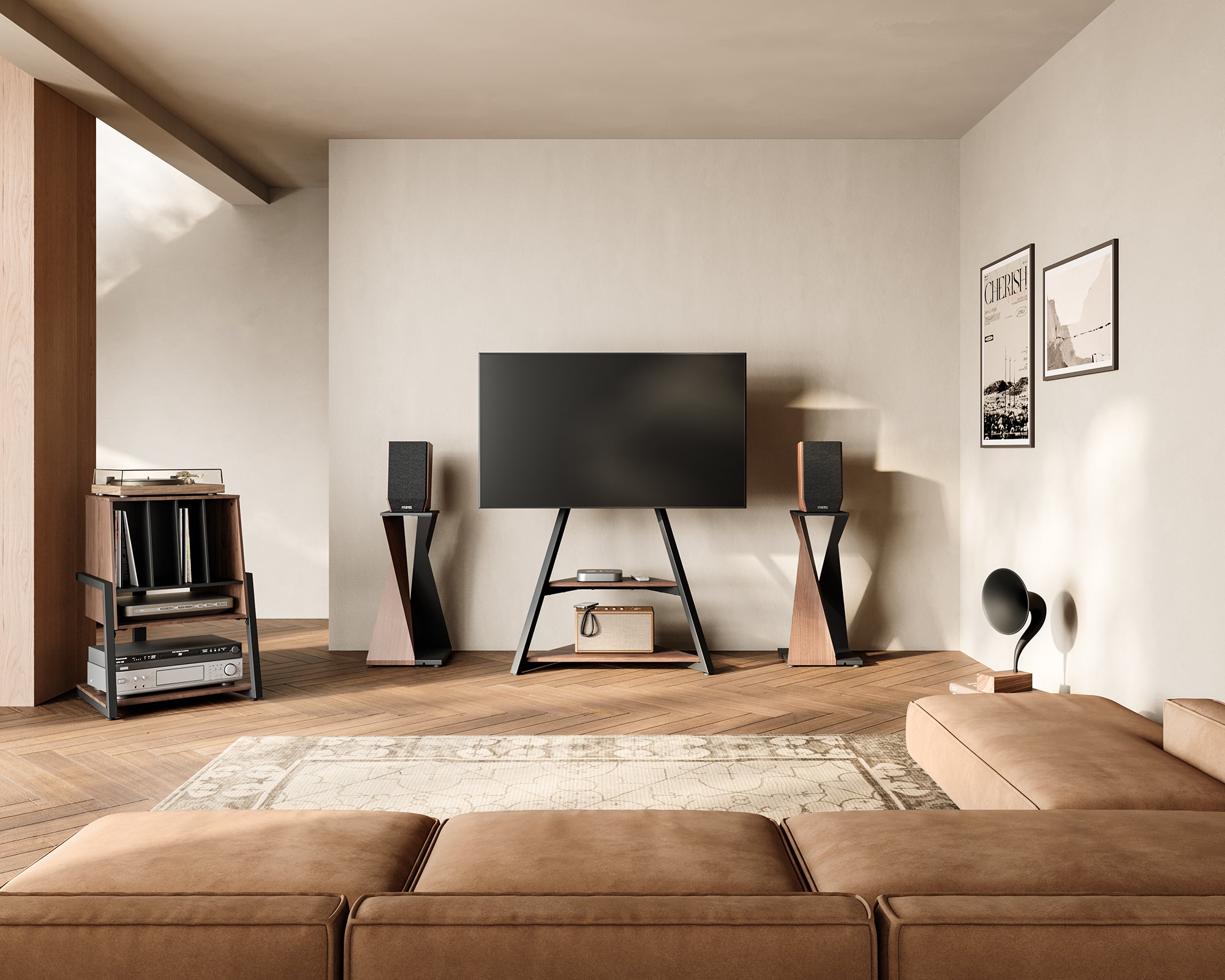 Eiffel Series ™ platenkast, audio meubel