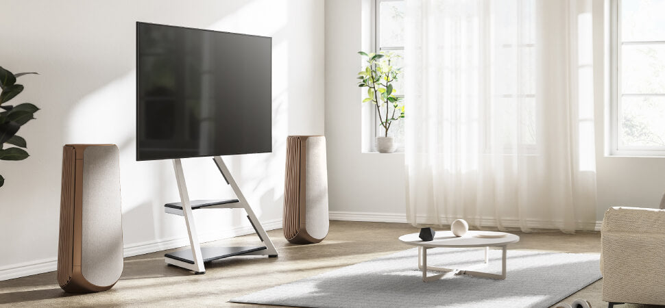 FITUEYES DESIGN テレビスタンド　elffel エッフェル 〜65 FITUEYES Eiffel FT65 TV Stand – Modern & Durable Design